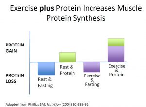 Excercise-plus-protein