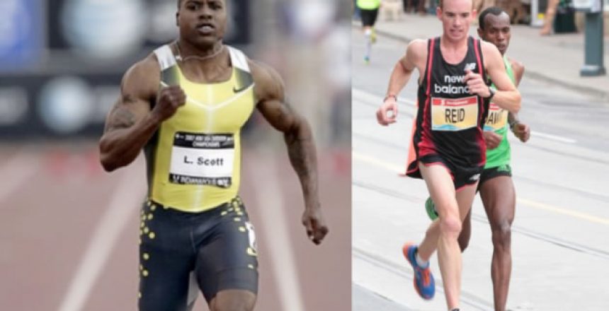 Image of runner vs. sprinter